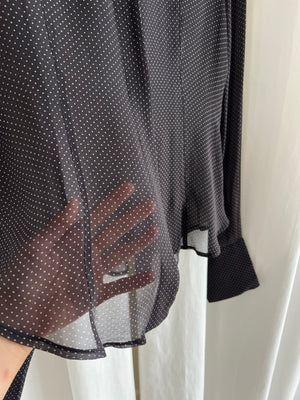Gianfranco Ferrè pure silk sheer shirt