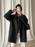 Marella pure wool grey coat