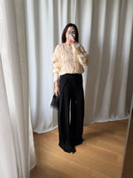 Chiffon butter top