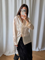 Pure silk butter shirt