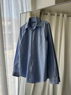 Stefanel 100% cotton striped shirt