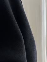 Pure cashmere cosy scarf - Black