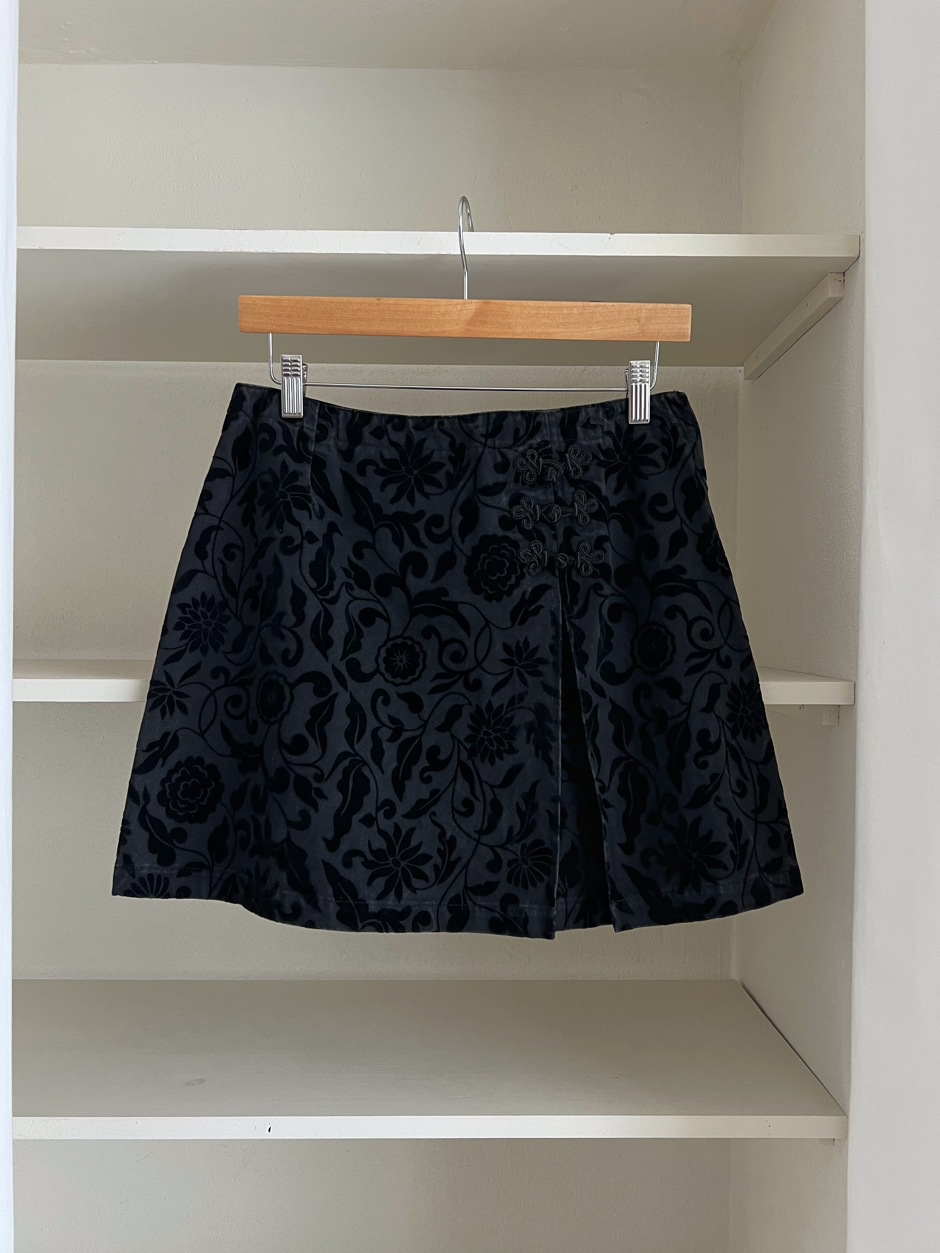 Kenzo 100% cotton mini skirt