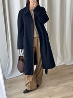 Made in Italy Wool & Cashmere blu coat