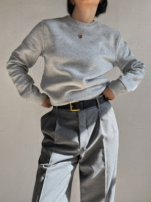 Sillabe Studio unisex crewneck - Grey melange