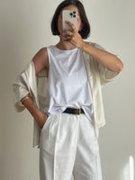 Sillabe Studio Sole tank top - White