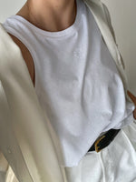 Sillabe Studio Sole tank top - White