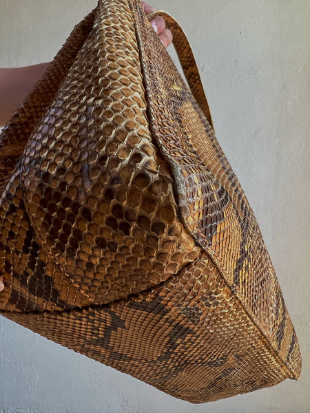 Real discount python purse