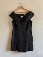 Vintage Moschino off-shoulder little black dress